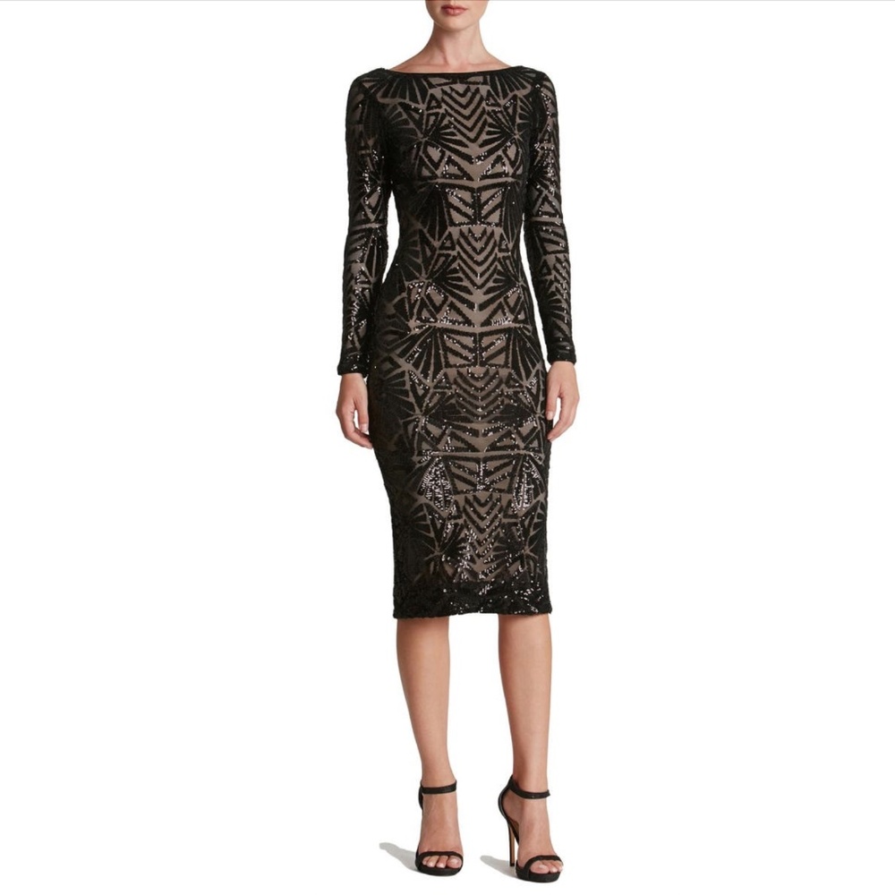 DRESS THE POPULATION: Emery Dress (NWT) - Picture 11 of 15